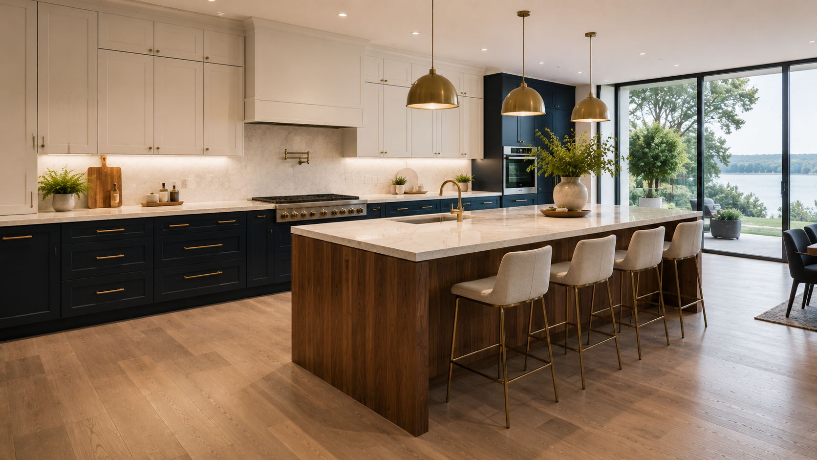 Two-Tone Kitchen Design in Abu Dhabi - kitchen design variety 13